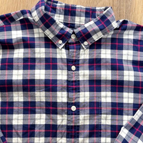 Vineyard Vines Other - Vineyard Vines Navy/White/Pink Slim Fit Murray Shirt Mens XL Preppy Coastal Fall